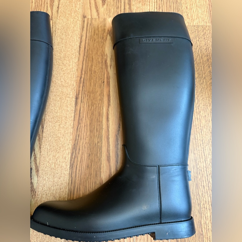 Givenchy Knee High Rain Boots 8.5/9 - Picture 5 of 16